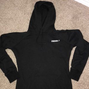 Black gymshark hoodie